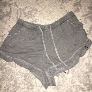 COPY - Volcom Olive Green/Grey shorts